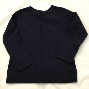Old Navy Navy Thermal Long Sleeve Shirt